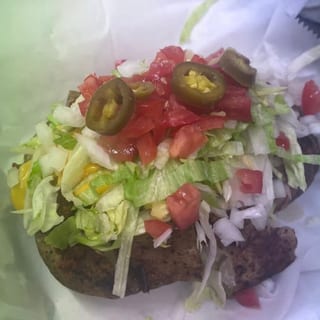 Loaded Taco Baked Potato