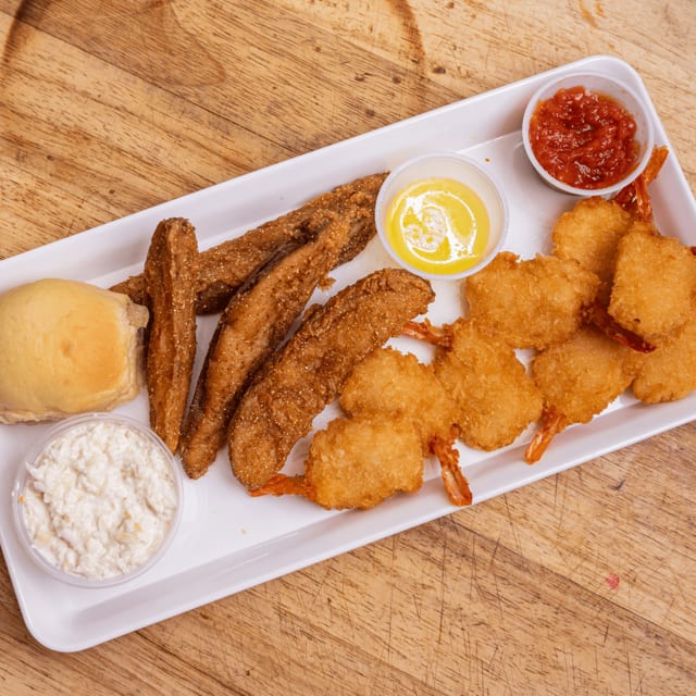 Breaded Shrimp.