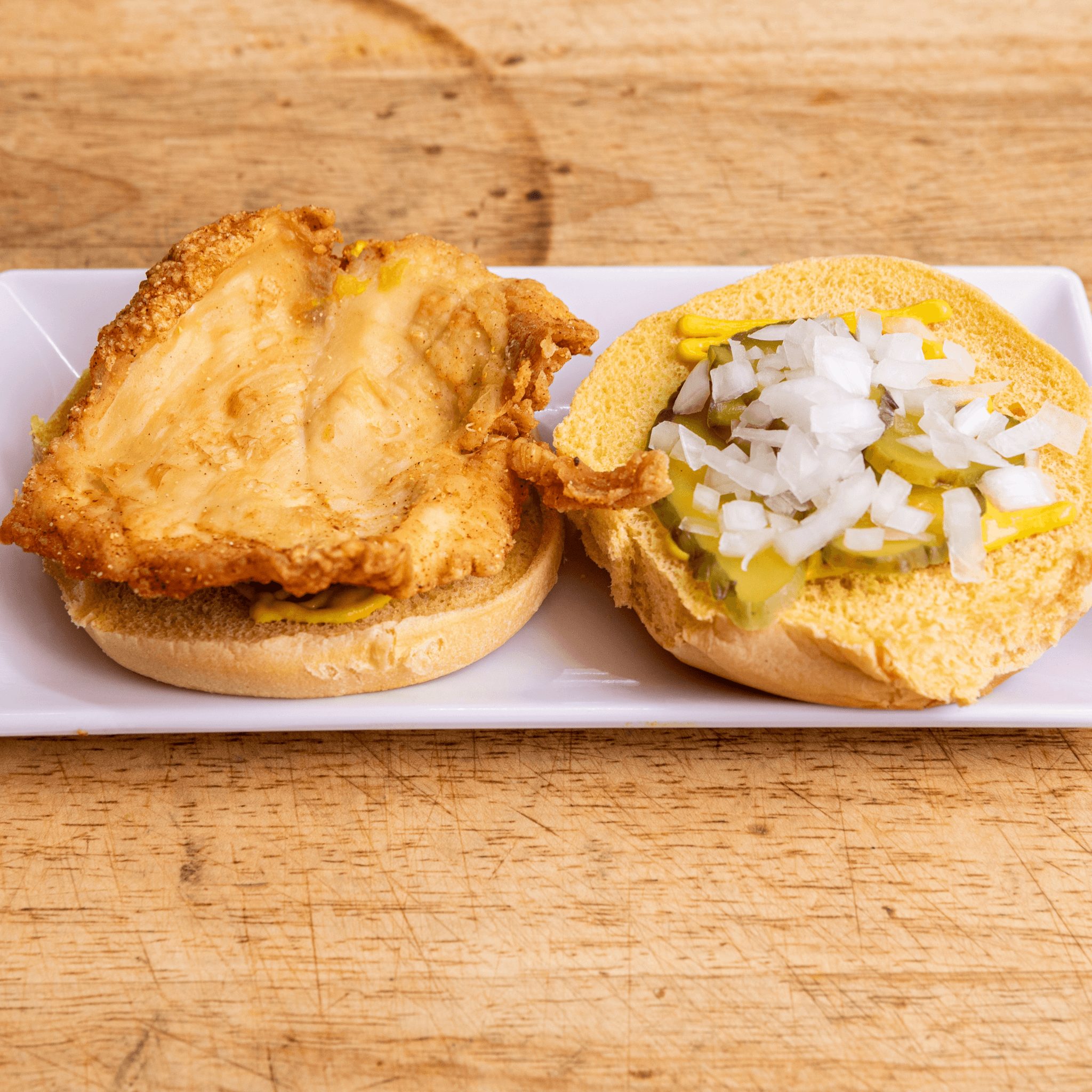 Broasted Chicken Sandwich.