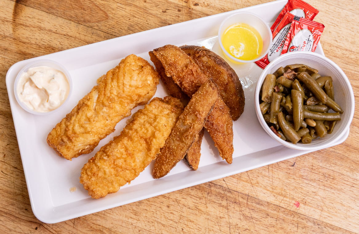 Broasted Cod.