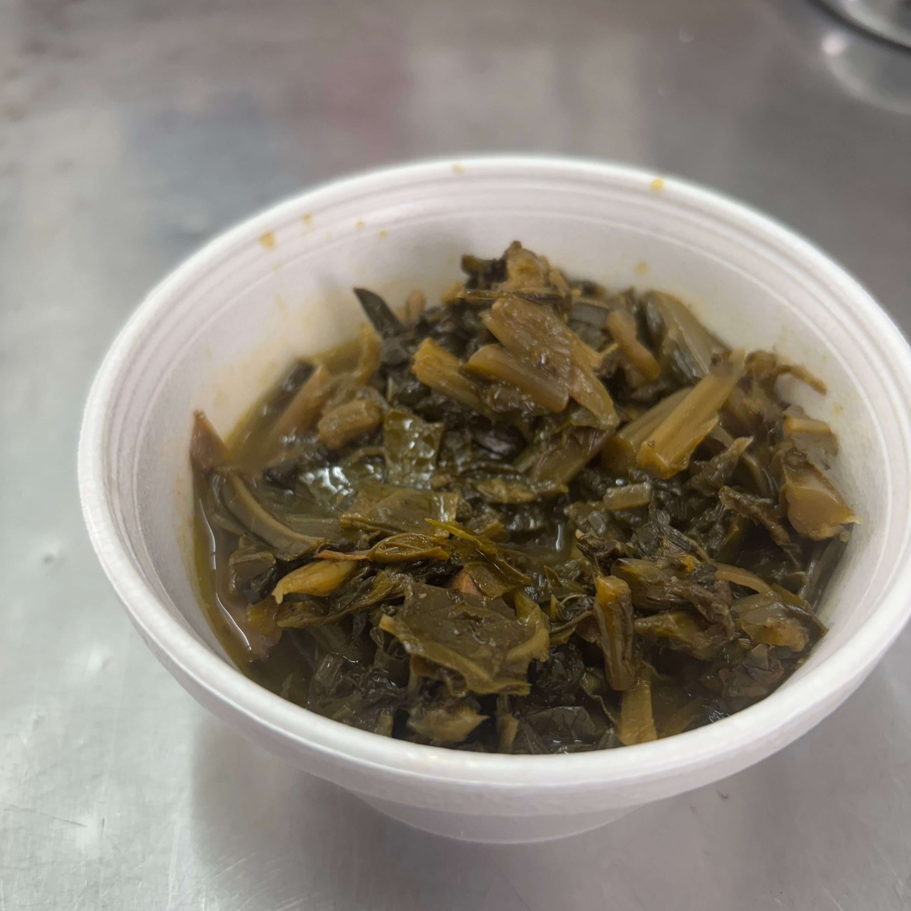 Mixed Greens With Smoked Turkey.