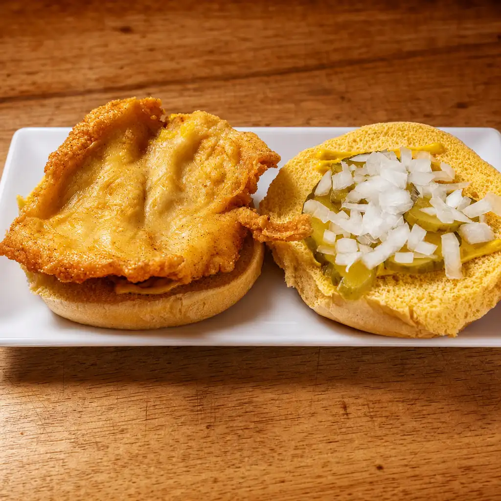 Broasted Chicken Sandwich.