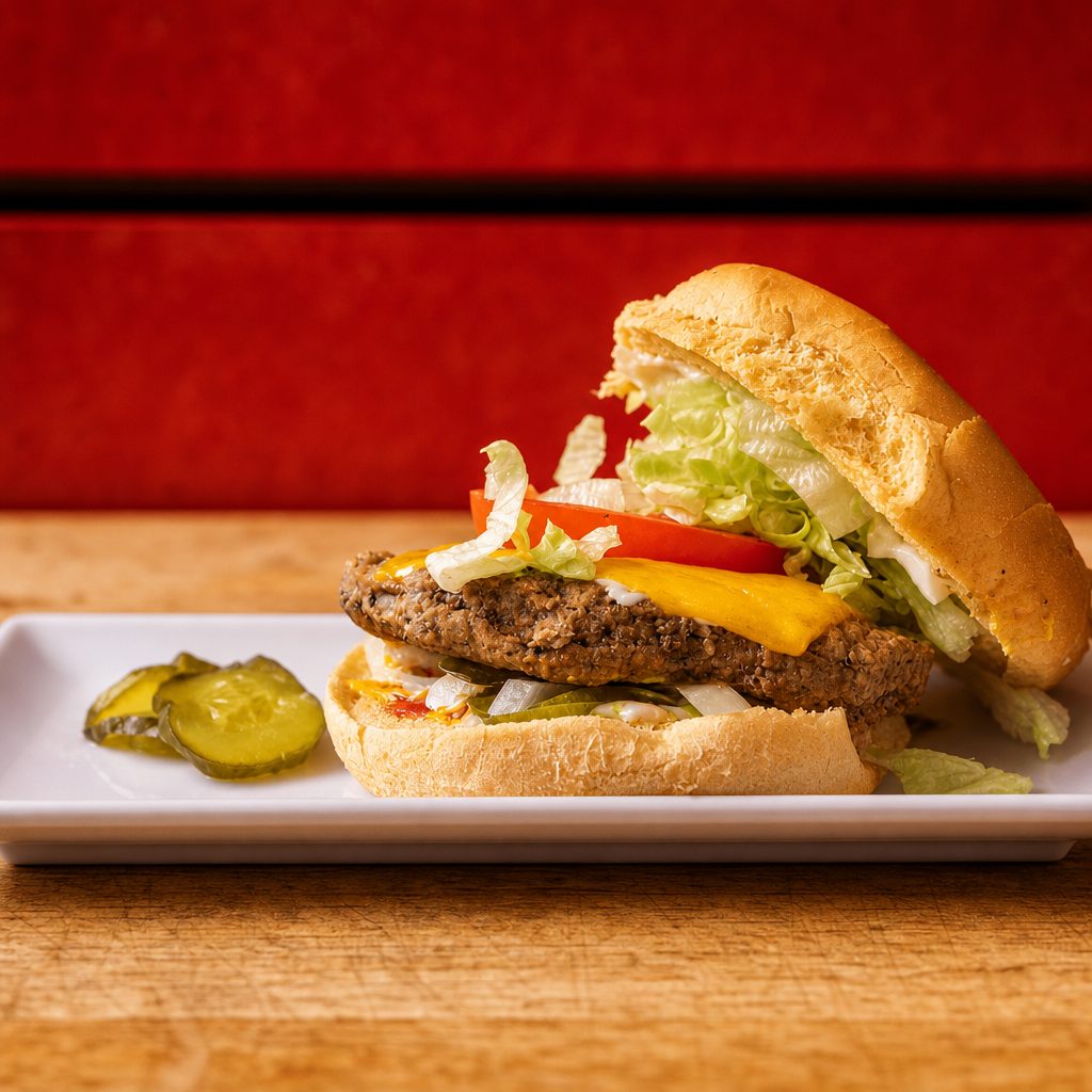 Cheeseburger Deluxe.
