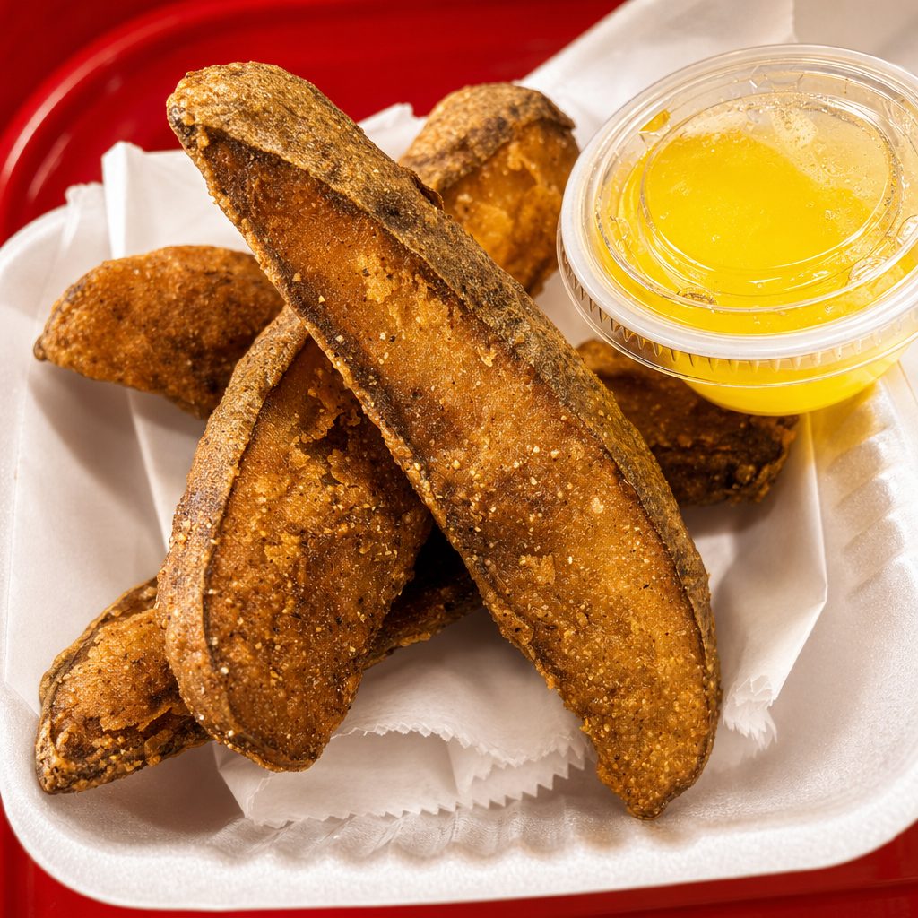Broasted Potato Wedges.