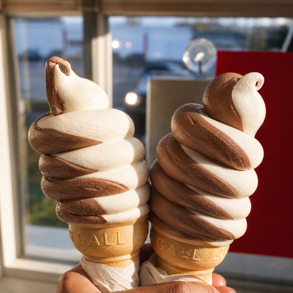 Ice Cream Cones.