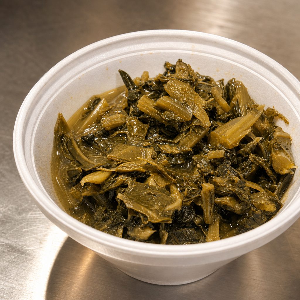 Mixed Greens With Smoked Turkey.