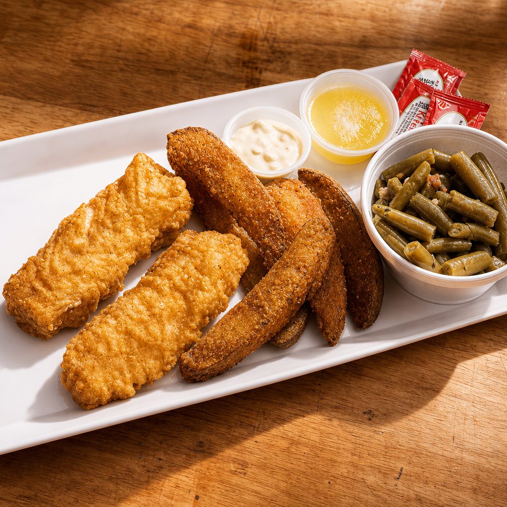 Broasted Cod.