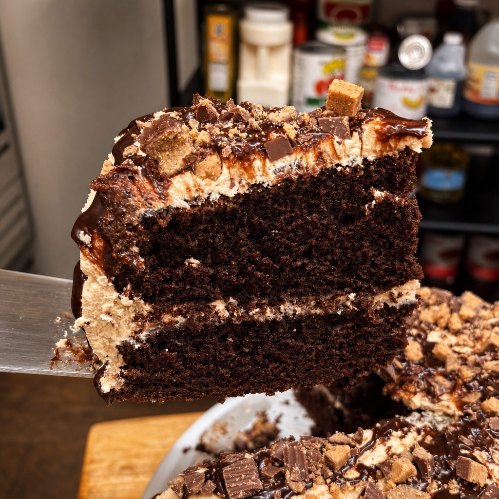 Reese Cup Cake.